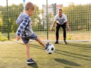 Como apresentar o meu filho para um clube de futebol